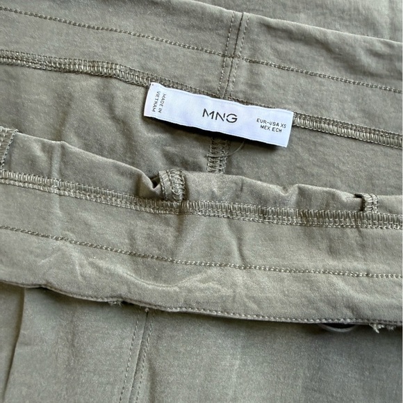 Mango Khaki Pencil Skirt - Picture 5 of 7